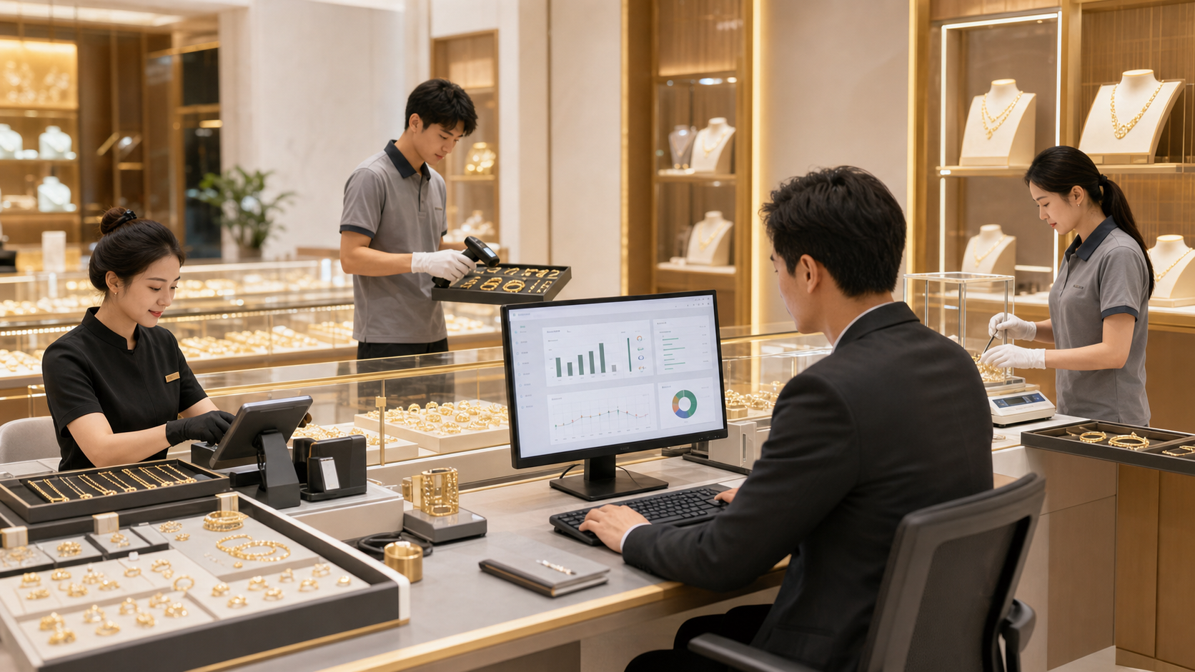 黄金门店解决方案场景图